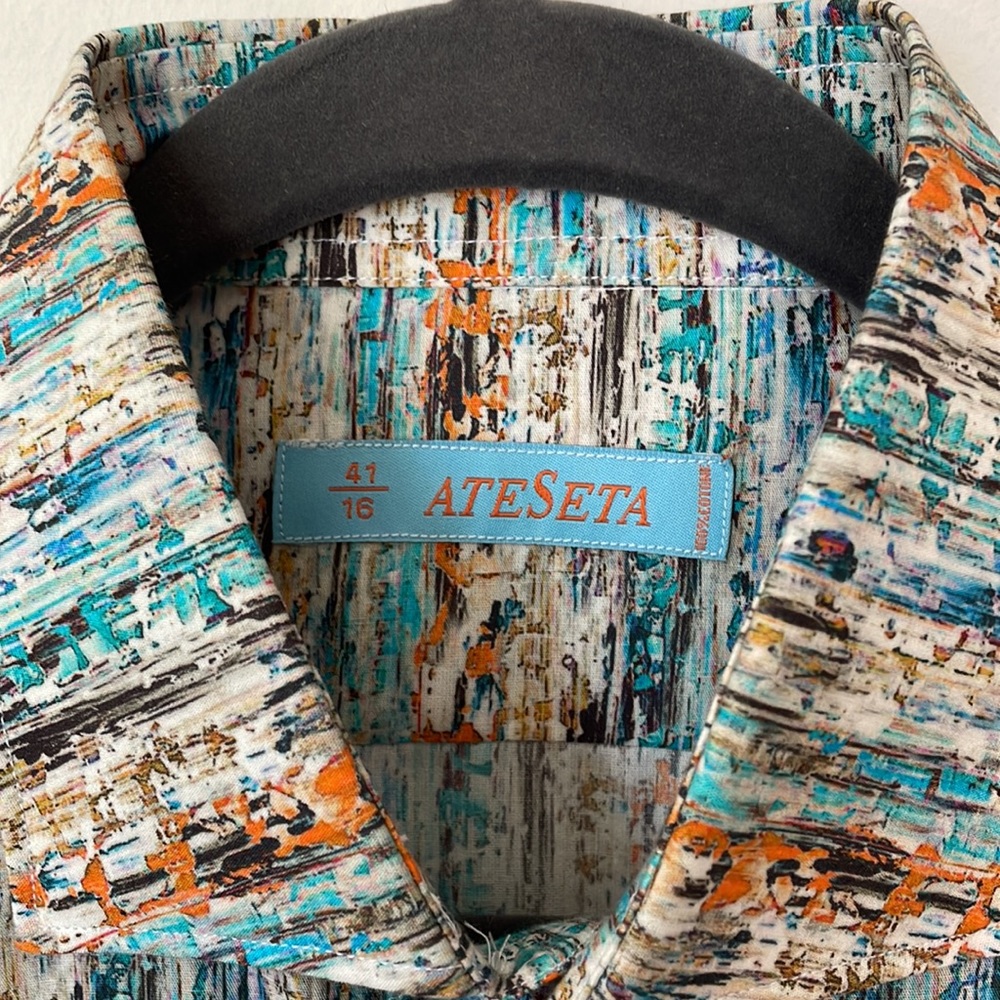 Italian dress shirt by AteSeta. NWOT